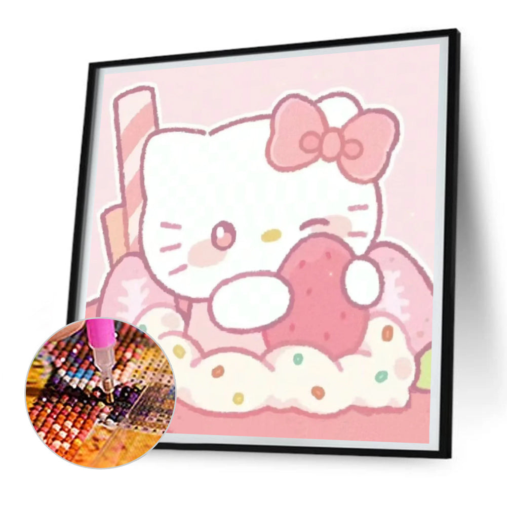 Cute Cartoon - Full Round Drill Diamond Painting 30*30CM