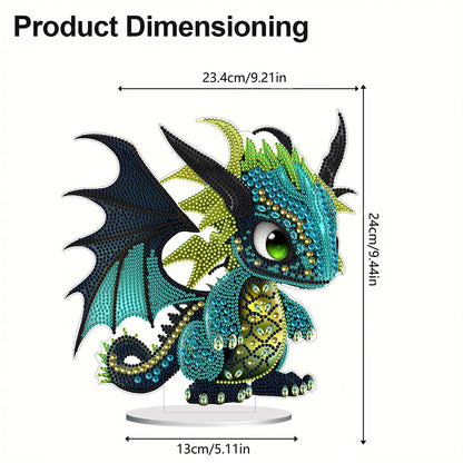 Elf Pterodactyl Diamond Painting Tabletop Ornament Kit for Office Desktop Decor