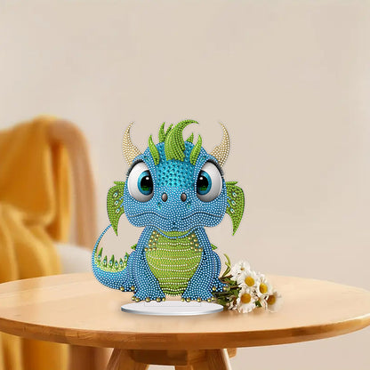 Elf Pterodactyl Diamond Painting Tabletop Ornament Kit for Office Desktop Decor