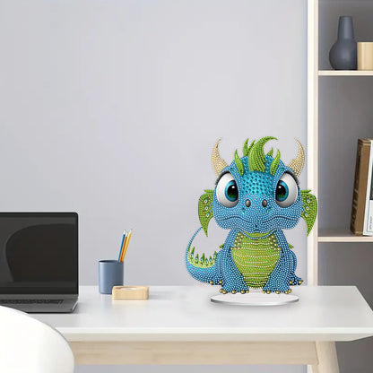 Elf Pterodactyl Diamond Painting Tabletop Ornament Kit for Office Desktop Decor