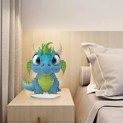 Elf Pterodactyl Diamond Painting Tabletop Ornament Kit for Office Desktop Decor