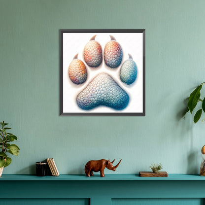 Colorful Paws - Full Round Drill Diamond Painting 30*30CM