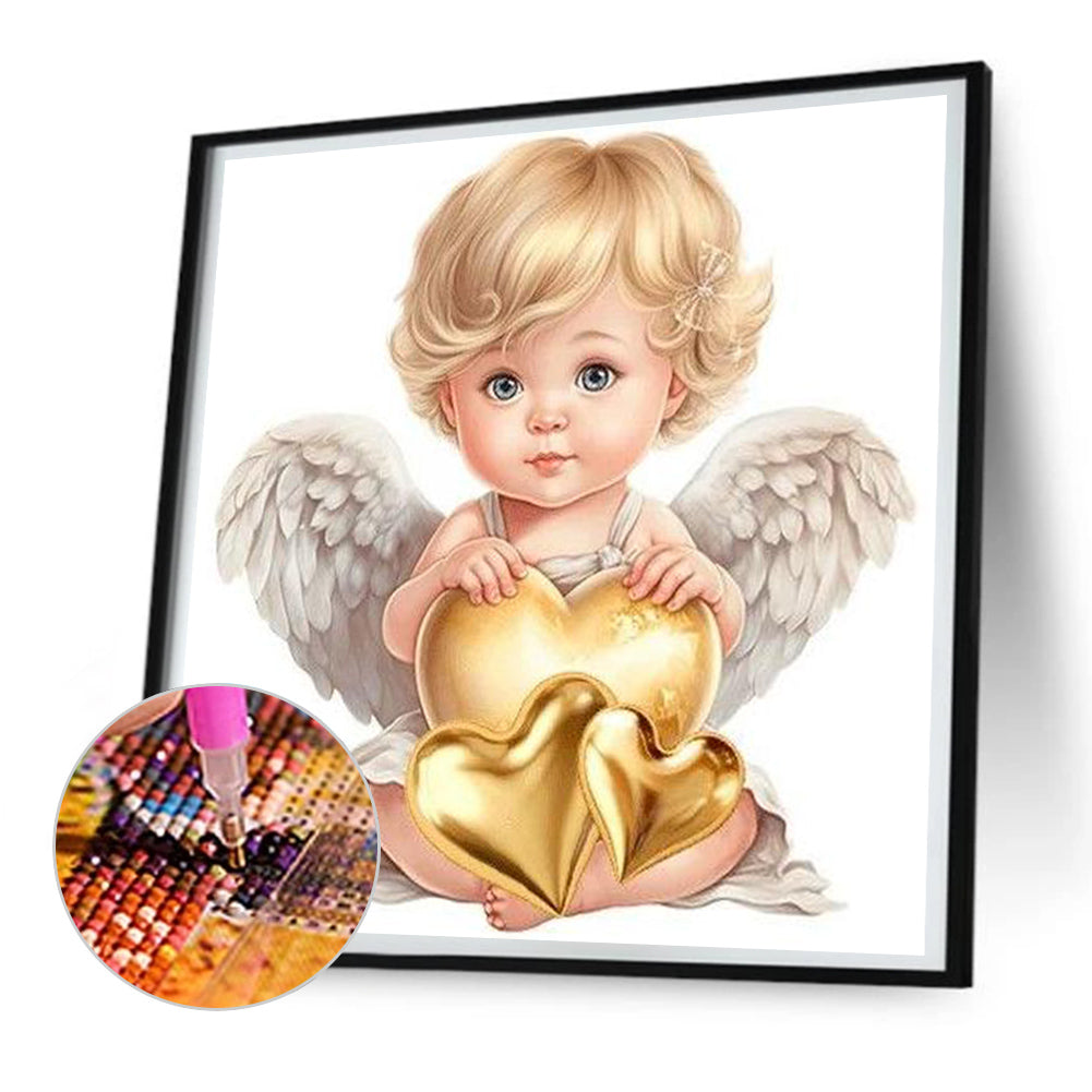 Little Angel - Full Round Drill Diamond Painting 30*30CM