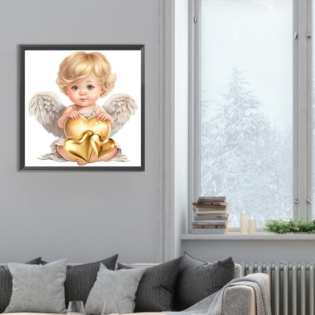 Little Angel - Full Round Drill Diamond Painting 30*30CM