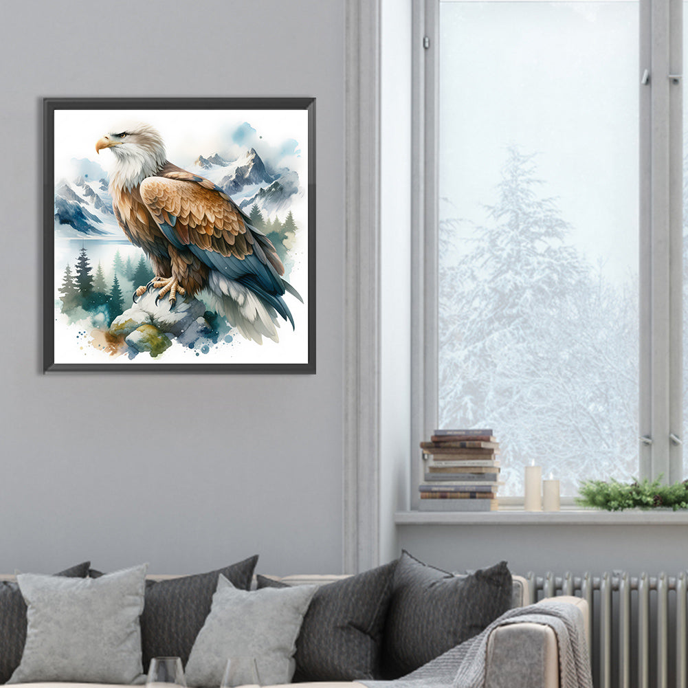 Eagle - Full Round Drill Diamond Painting 30*30CM