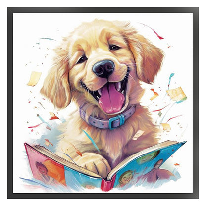 Puppy - 11CT Stamped Cross Stitch 40*40CM