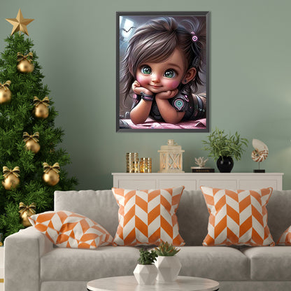 Little Girl - Full Square Drill Diamond Painting 30*40CM