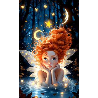 Forest Fairy - Full AB Round Drill Diamond Painting 40*65CM