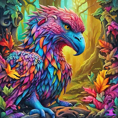 Forest Animals - Toucan - Full Round Drill Diamond Painting 40*40CM