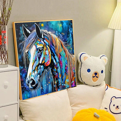 Horse - Full Round Drill Diamond Painting 40*40CM