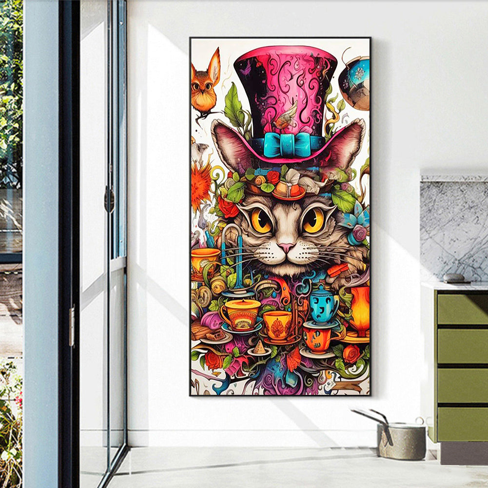 Rabbit - Full Round Drill Diamond Painting 40*70CM