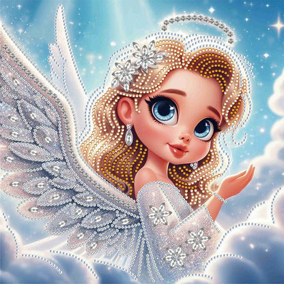 Little Angel - Special Shaped Drill Diamond Painting 30*30CM