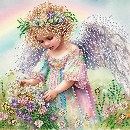 Little Angel - Special Shaped Drill Diamond Painting 30*30CM