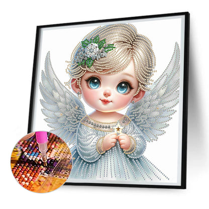 Little Angel - Special Shaped Drill Diamond Painting 30*30CM