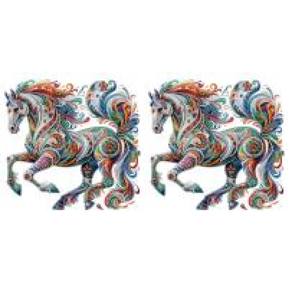 Gorgeous Horse - Special Shaped Drill Diamond Painting 30*30CM