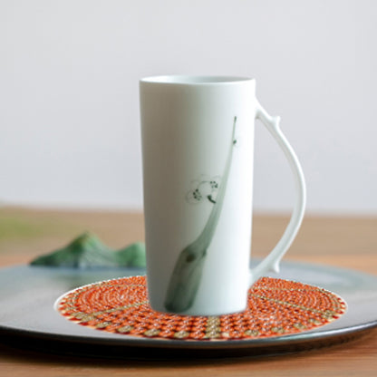 8 Pcs Wooden Diamond Painting Coasters Kits with Holder for Beginners (Flower)