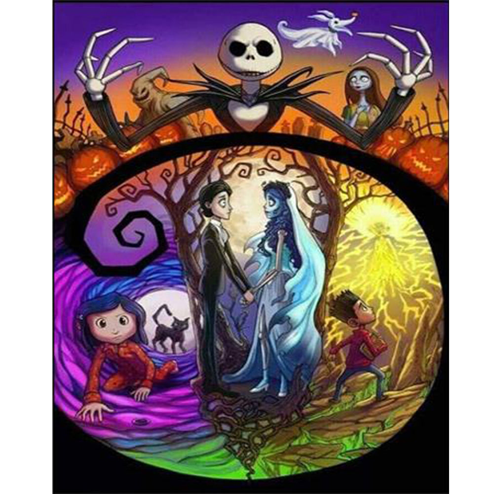 Zombie Bride - Full Round Drill Diamond Painting 50*60CM