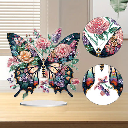 Butterfly Diamond Painting Desktop Ornaments for Home Office Desktop Decor