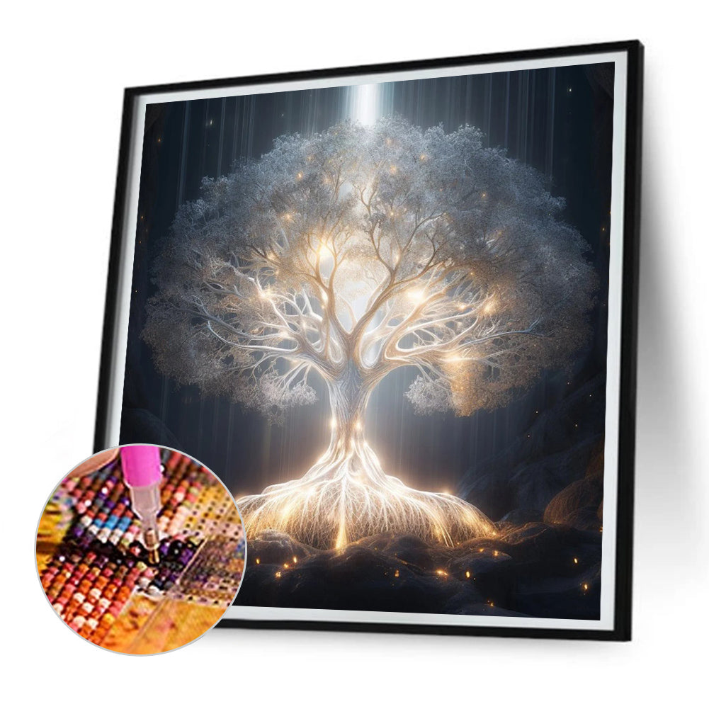 Life Tree - Full Round Drill Diamond Painting 30*30CM