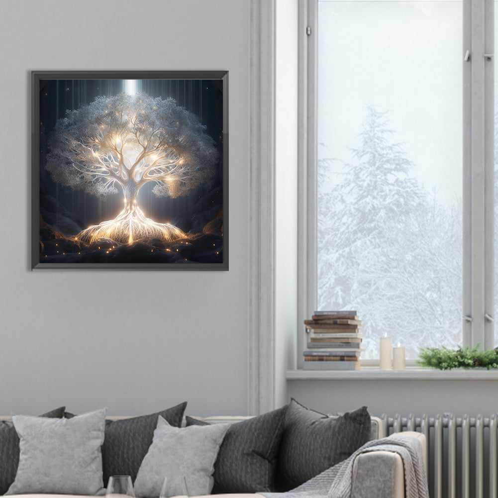 Life Tree - Full Round Drill Diamond Painting 30*30CM