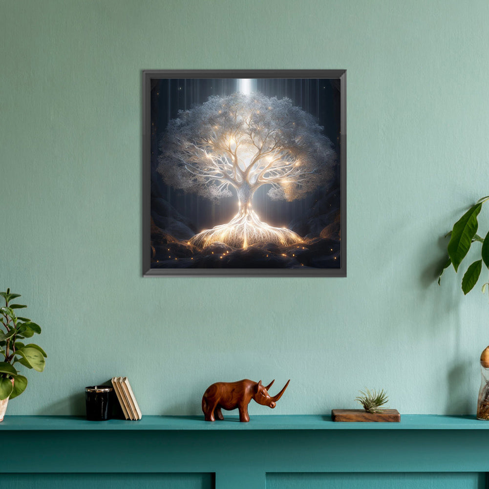 Life Tree - Full Round Drill Diamond Painting 30*30CM