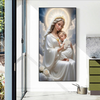 Our Lady Of Angels - Full Round Drill Diamond Painting 40*70CM