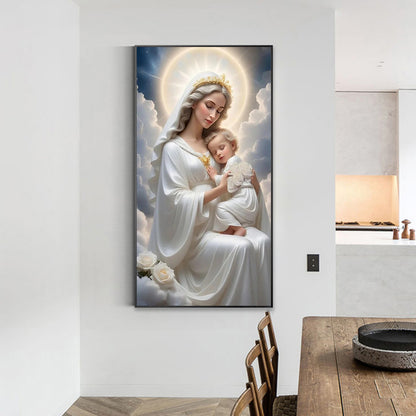 Our Lady Of Angels - Full Round Drill Diamond Painting 40*70CM