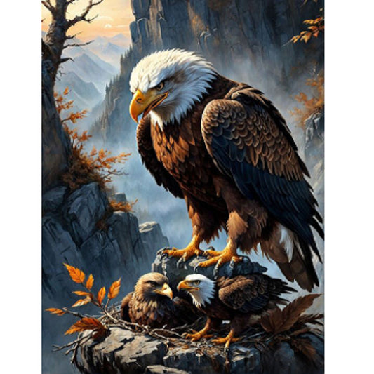 Eagle - Full Square Drill Diamond Painting 30*40CM