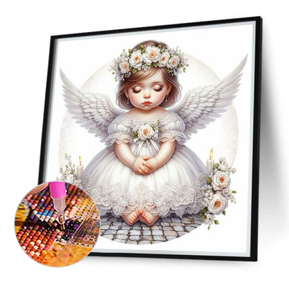 Angel Child - Full Round Drill Diamond Painting 40*40CM