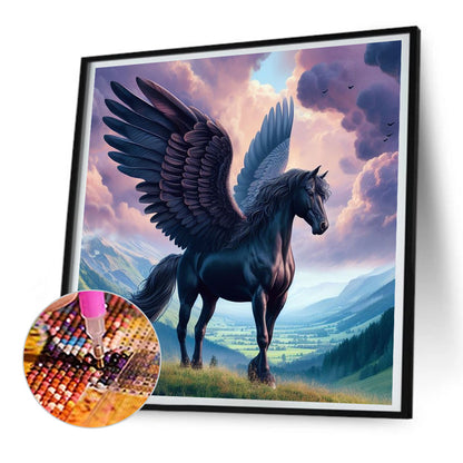 Angel Horse - Full Round Drill Diamond Painting 30*30CM