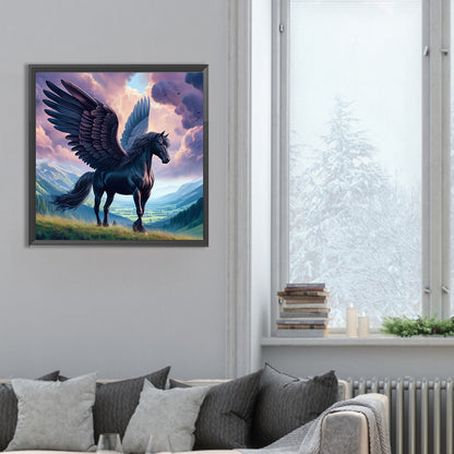 Angel Horse - Full Round Drill Diamond Painting 30*30CM