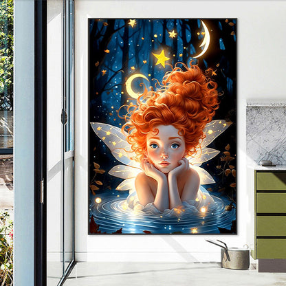 Butterfly Elf - Full Round Drill Diamond Painting 50*70CM