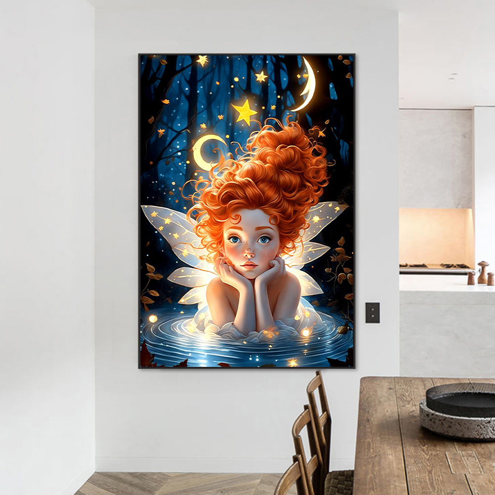 Butterfly Elf - Full Round Drill Diamond Painting 50*70CM