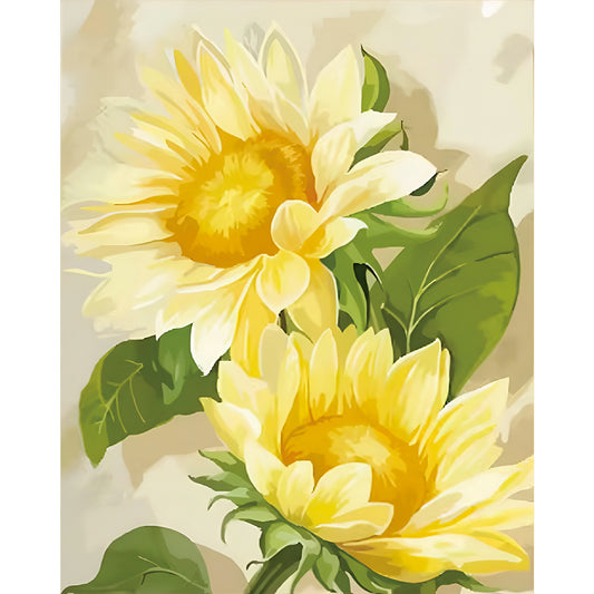 Born Toward The Sun - 11CT Stamped Cross Stitch 50*63CM