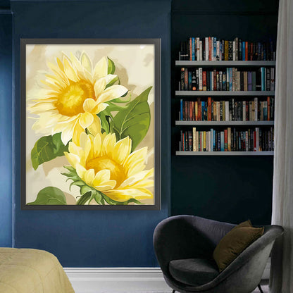 Born Toward The Sun - 11CT Stamped Cross Stitch 50*63CM