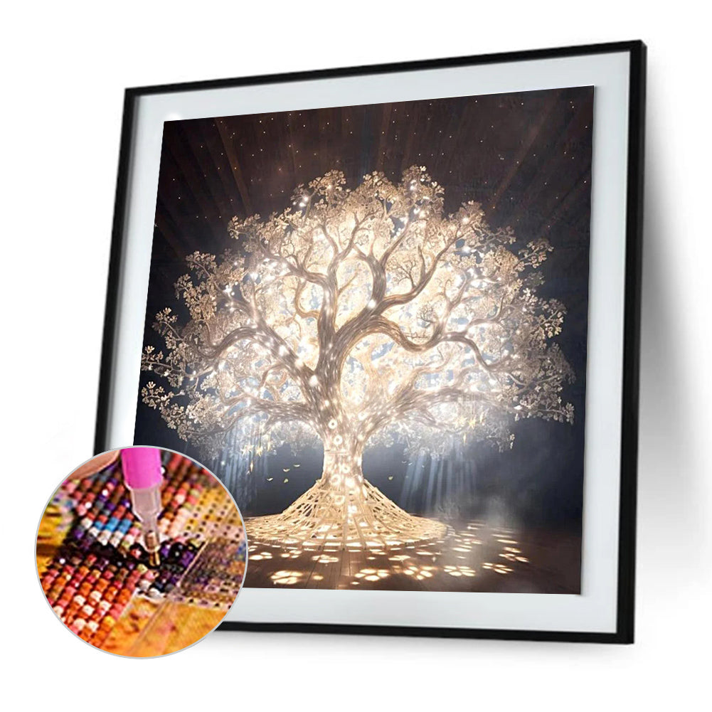 Life Tree - Full Round Drill Diamond Painting 30*30CM