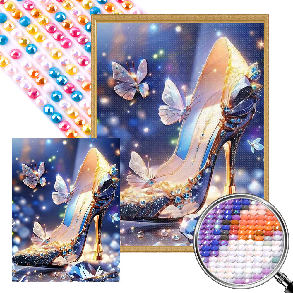 Fantasy High Heels - Full AB Round Drill Diamond Painting 30*40CM