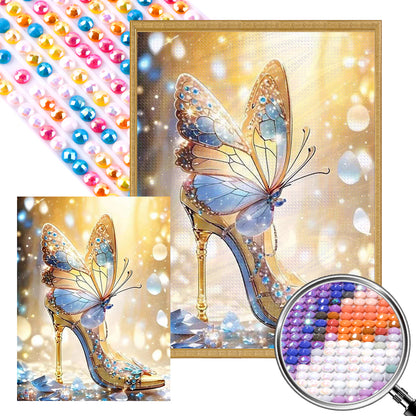 Fantasy High Heels - Full AB Round Drill Diamond Painting 30*40CM