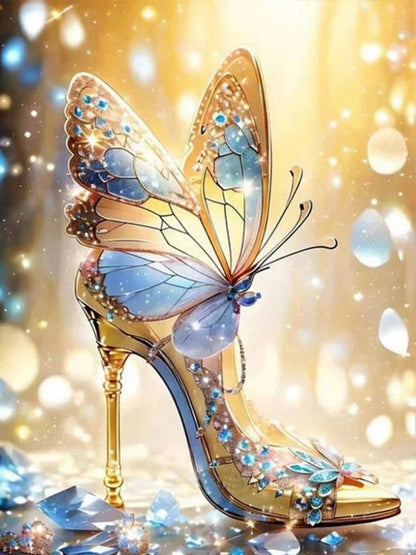 Fantasy High Heels - Full AB Round Drill Diamond Painting 30*40CM