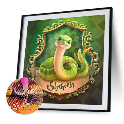 Harry Potter-Slytherin - Full Square Drill Diamond Painting 50*50CM