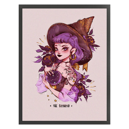 Witch - 11CT Stamped Cross Stitch 40*56CM