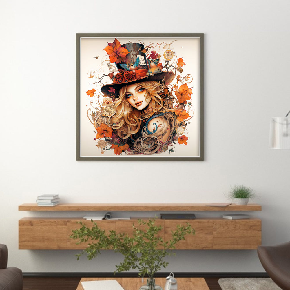 Alice In Wonderland - 11CT Stamped Cross Stitch 50*50CM