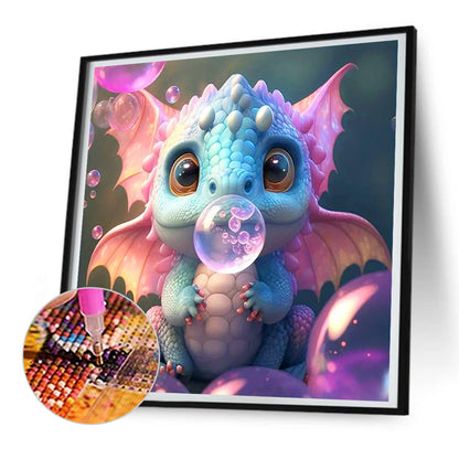 Bubble Bobble - Full Round Drill Diamond Painting 30*30CM