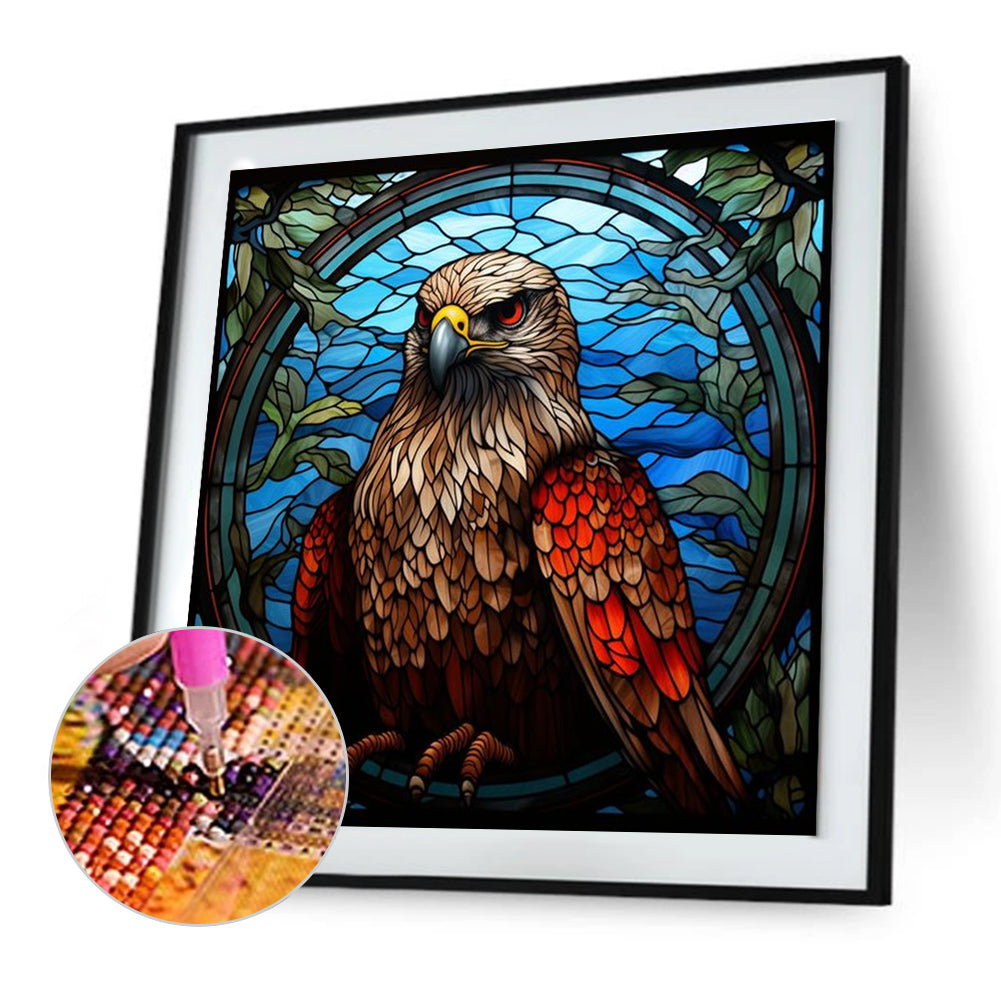 Owl - Full Round Drill Diamond Painting 30*30CM