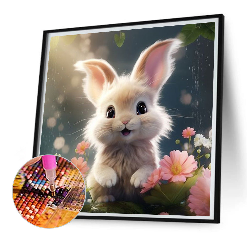 Rabbit - Full Square Drill Diamond Painting 30*30CM