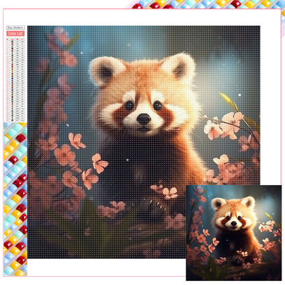 Raccoon - Full Square Drill Diamond Painting 30*30CM