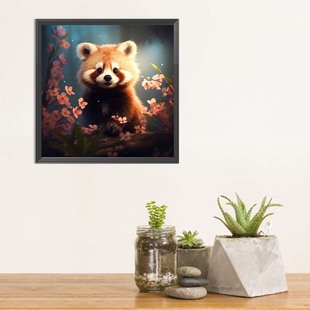 Raccoon - Full Square Drill Diamond Painting 30*30CM