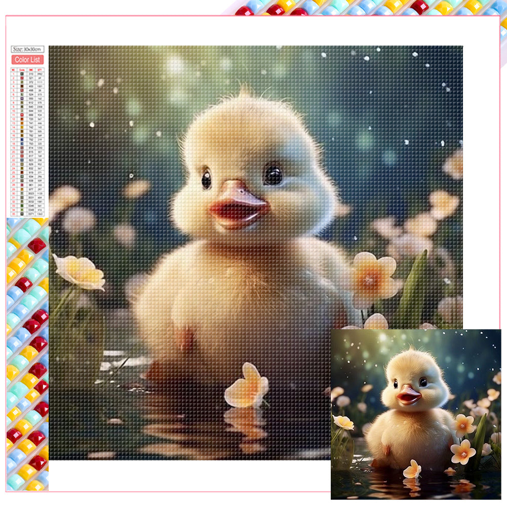 Duck - Full Square Drill Diamond Painting 30*30CM