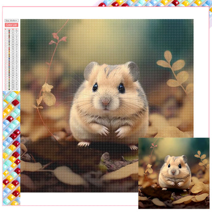 Hamster - Full Square Drill Diamond Painting 30*30CM