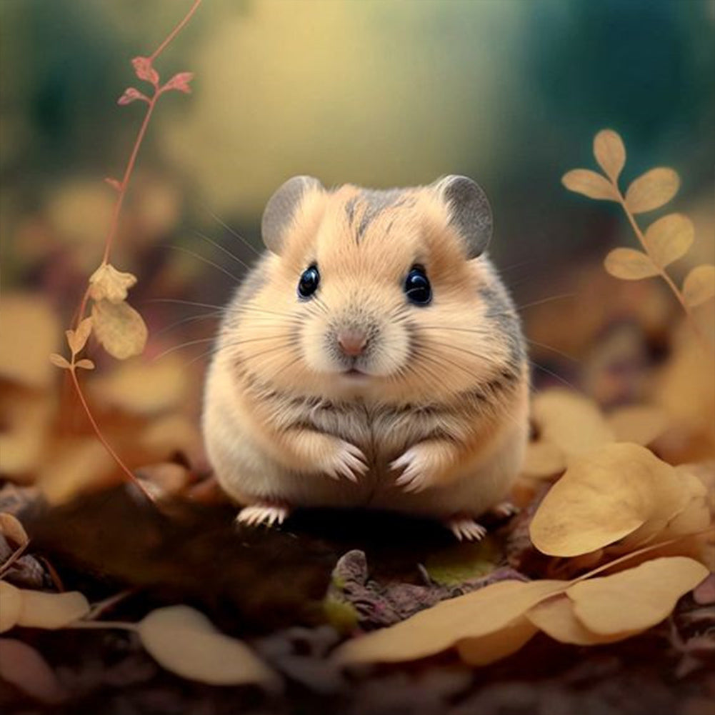 Hamster - Full Square Drill Diamond Painting 30*30CM